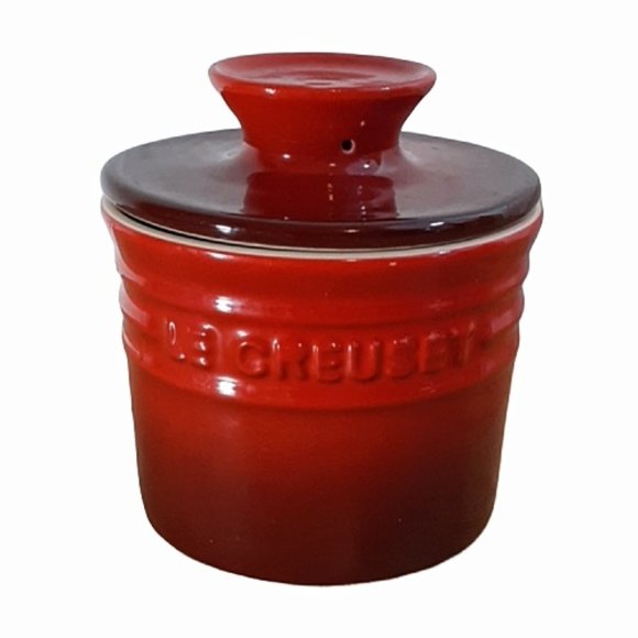 Le Creuset Other - Le Creuset Butter Bell/Crock Red Ombre